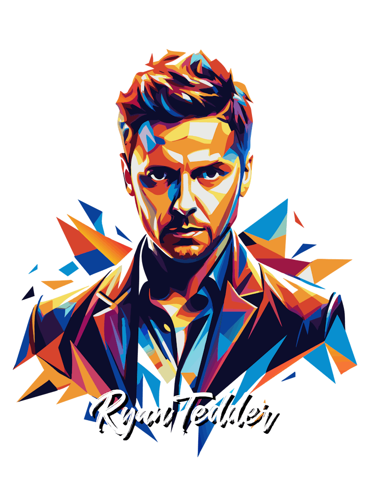 Ryan Tedder 02 Portrait Music Icon WPAP Pop Art Style