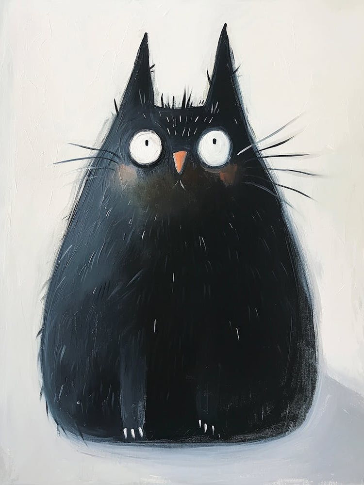 Munchkin Cat Painting 3