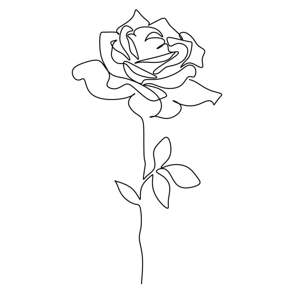 Rose One Line