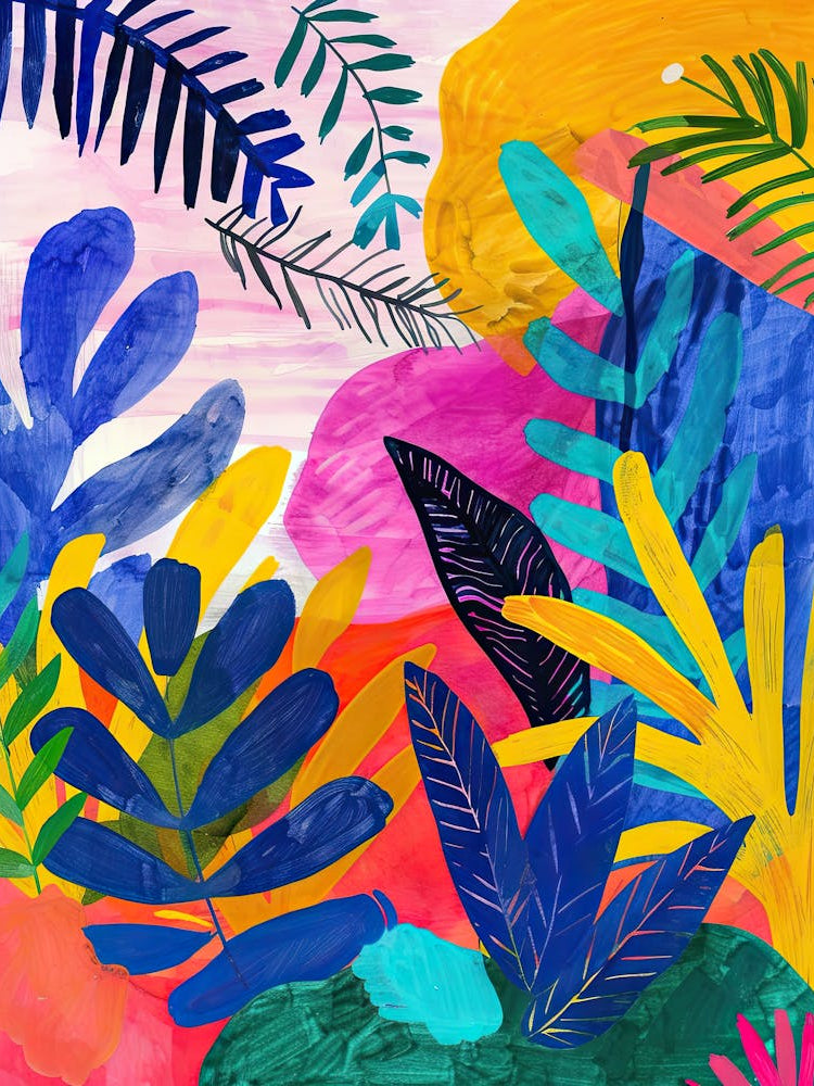 Chromatic Canopy Matisse Style