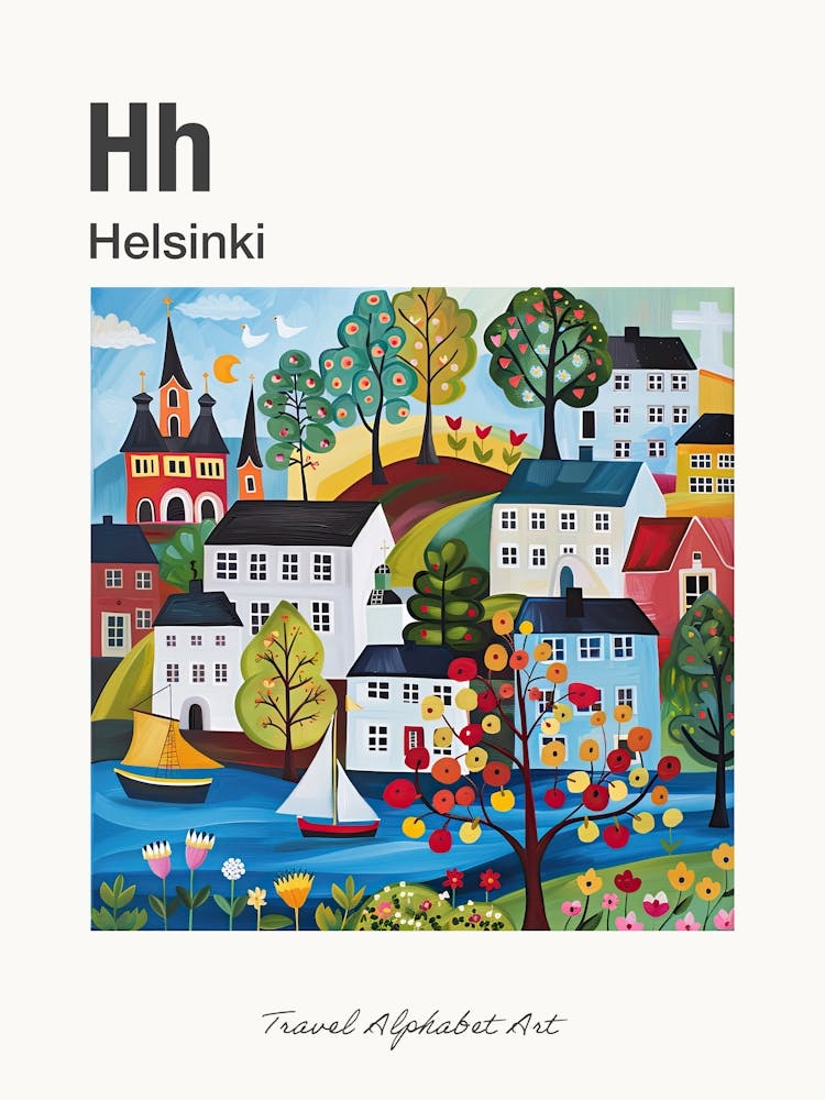 Kids Travel Alphabet  Helsinki 1