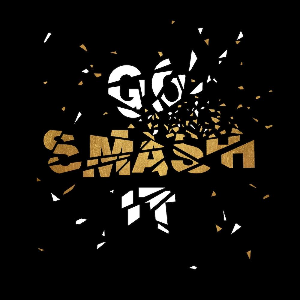 Go Smash It Black And Gold
