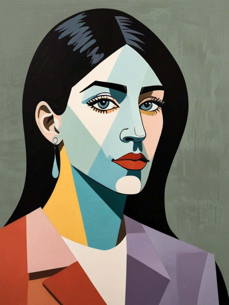 'A Woman With Blue Eyes'