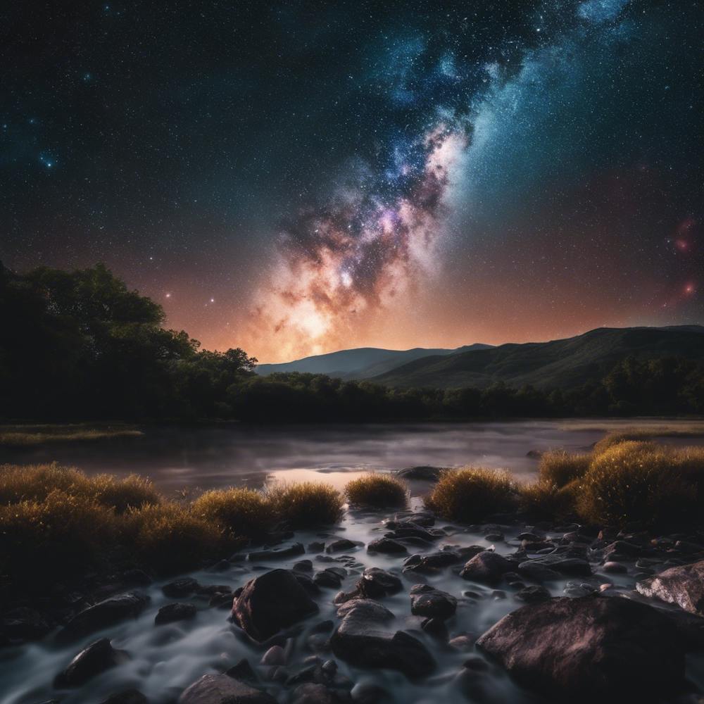 Milky Over The River