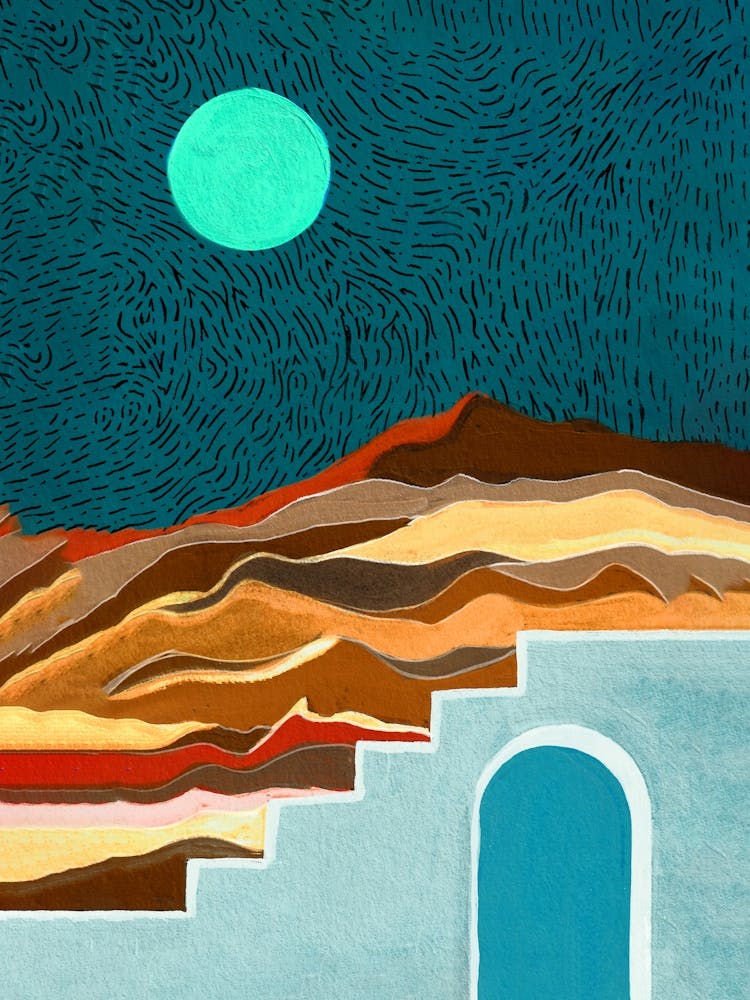 Moonlight In The Desert 1