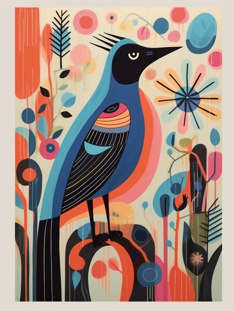 Colourful Scandi Bird Dipper 3
