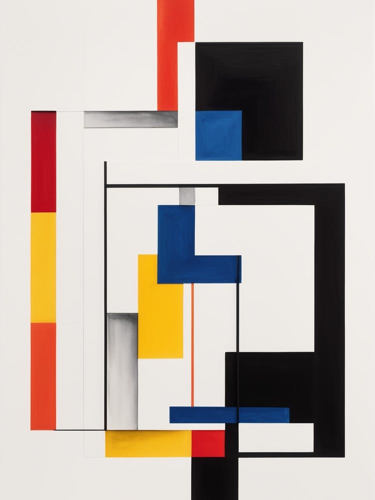 'Squarespace' Abstract painting