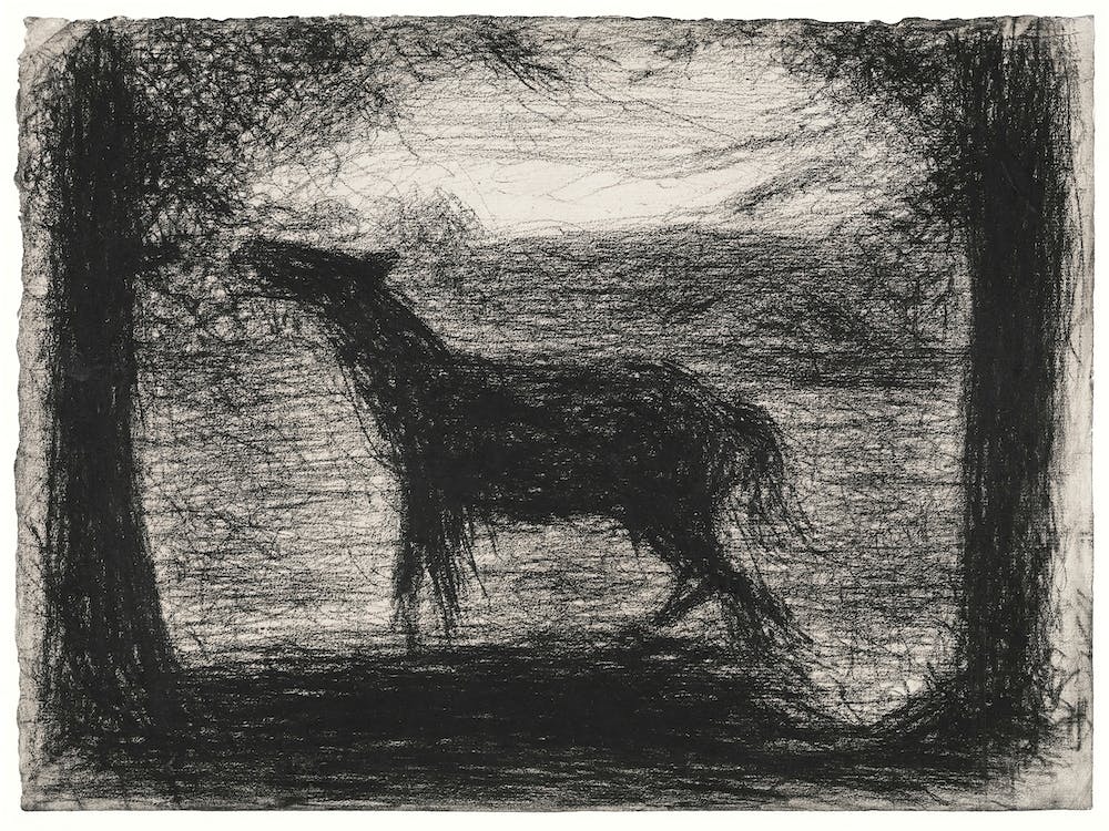 Foal, Le Poulain, Georges Seurat