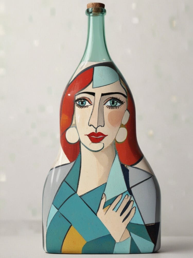 Woman In Bottle