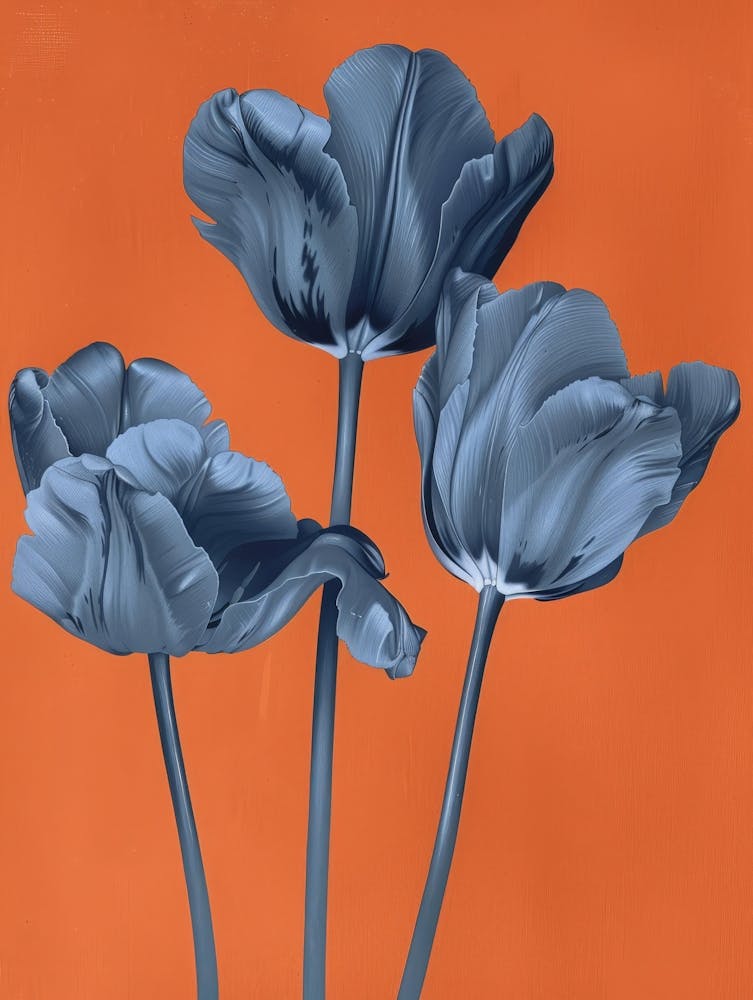 Blue Tulips 3