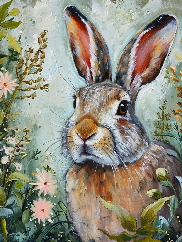 Thrianta Rabbit Painting 2 