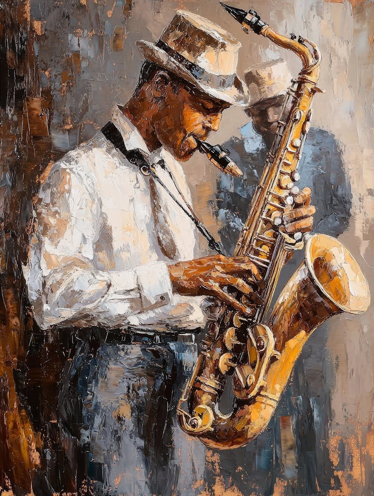 Saxophone Player 1