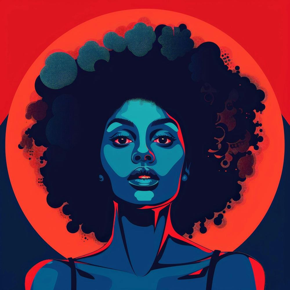 Afro-American Woman 23