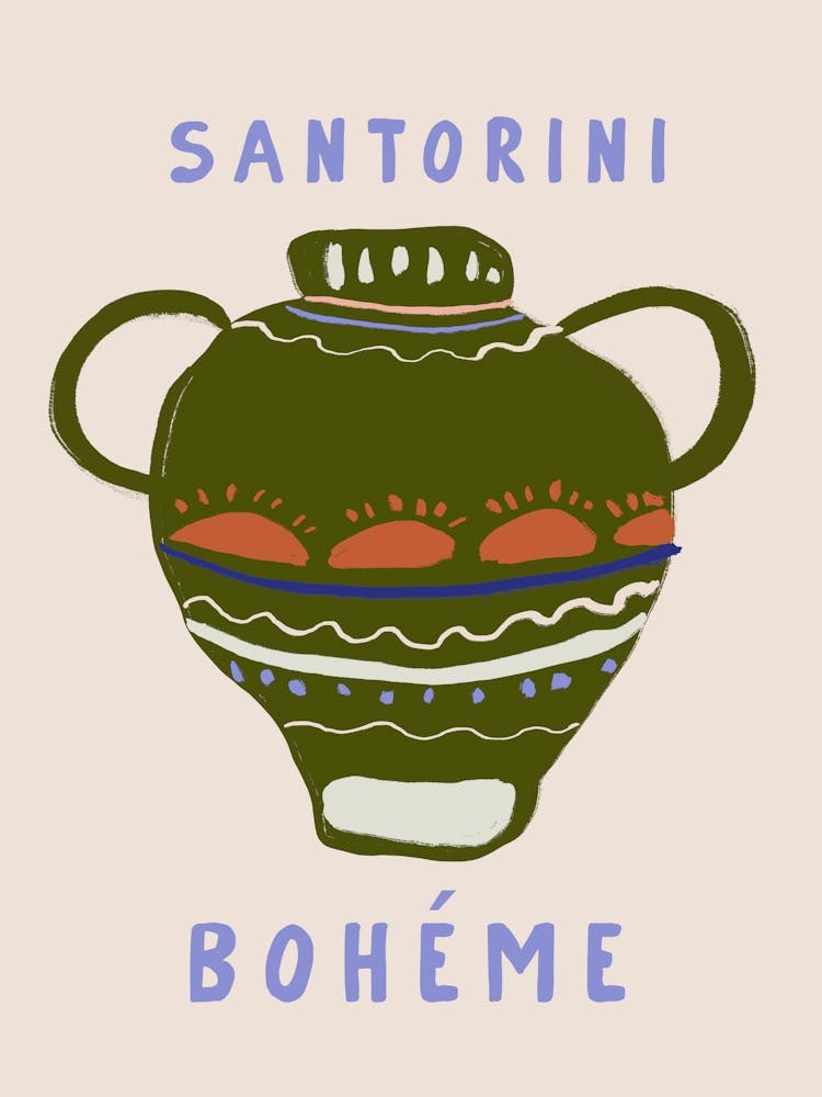 Santorini boheme