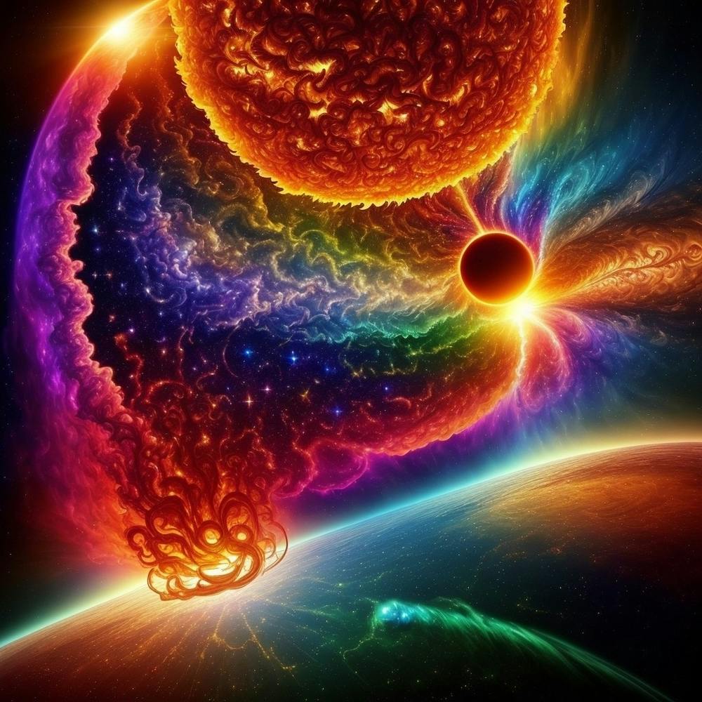 As The Sun Implodes 2 Art Print by Qed123 – Fy!