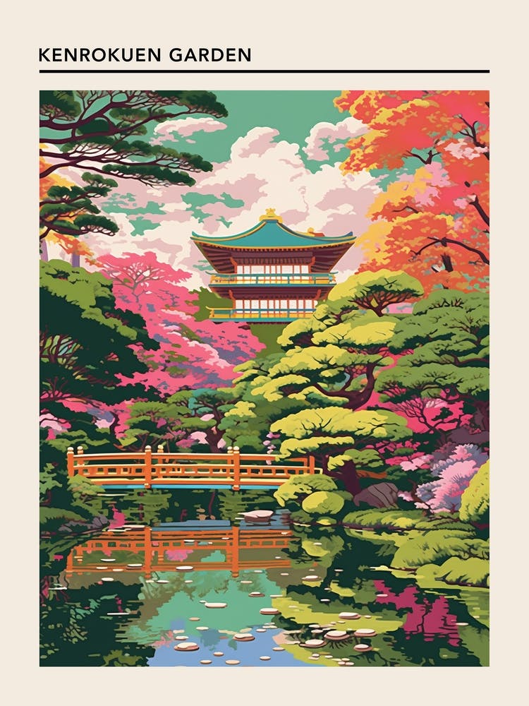 Kenrokuen Garden Kanazawa Japan 3