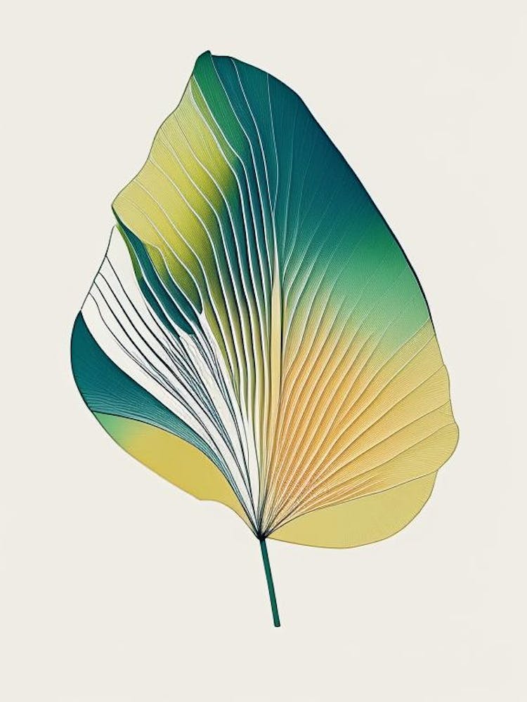 Ginkgo Leaf Abstract 4