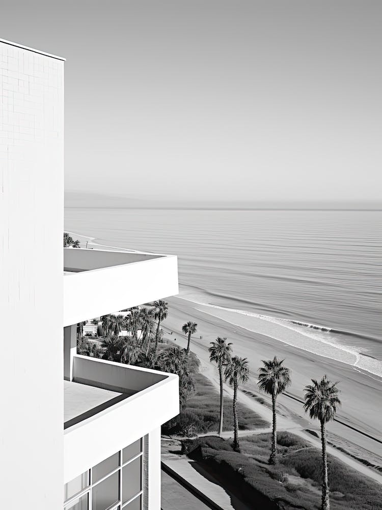 Agadir, Morocco, Black And White Photography 1