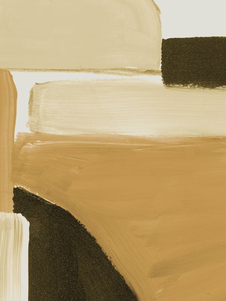 Ochre Abstract
