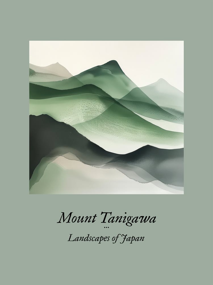 Landscapes Of Japan Mount Tanigawa 13