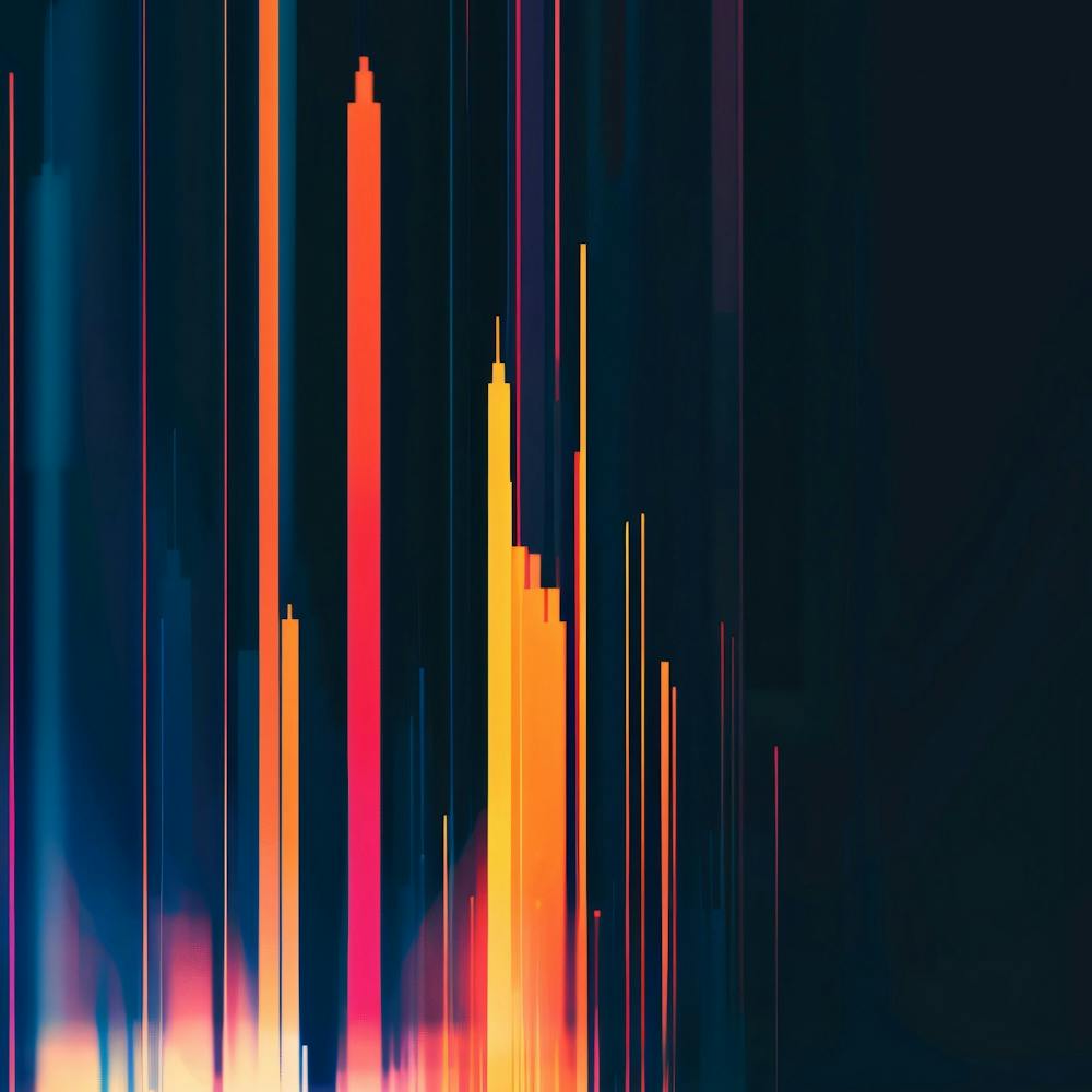 Lignes lumineuses abstraites 4