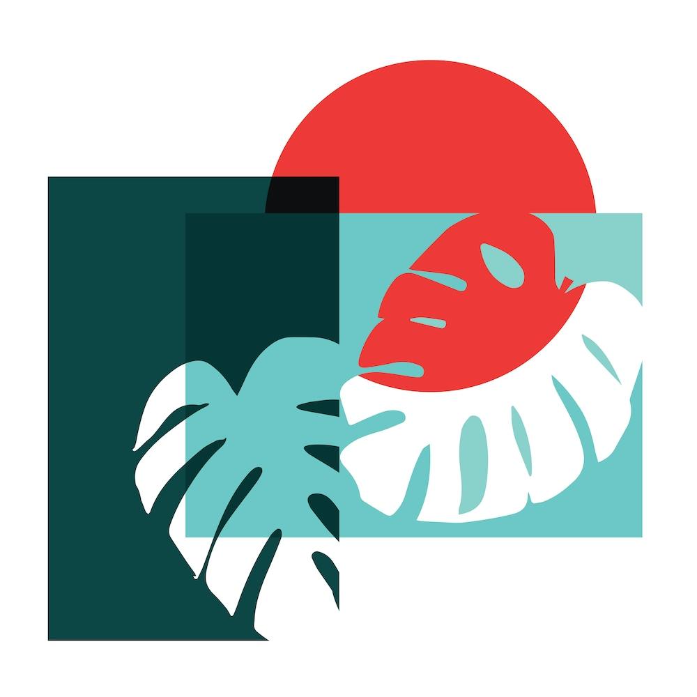 Monstera Abstract