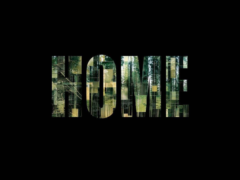 Home Poster Forest Photo Collage 4