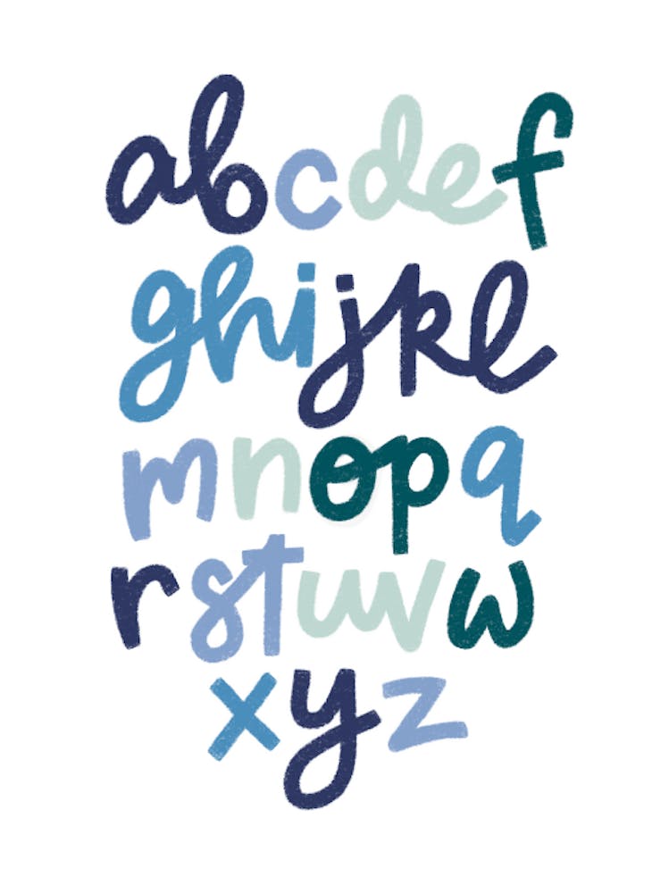 Alphabet Lettering 2