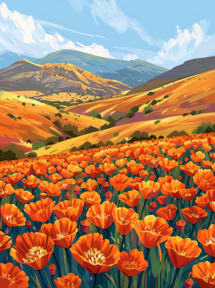 California Poppies 1