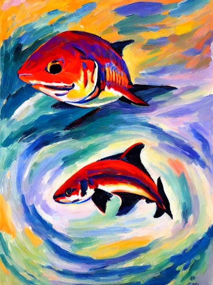 Requiem Shark Matisse Inspired