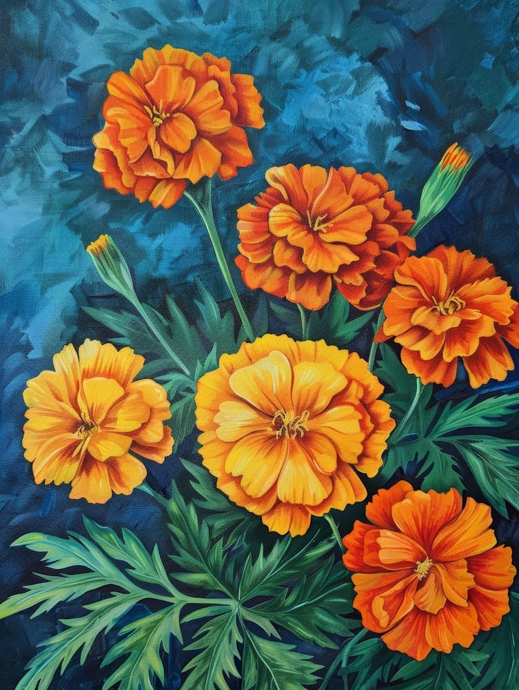 Orange Carnations 1