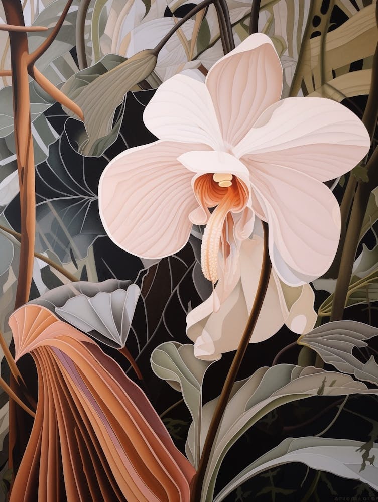 Flower Illustration Orchid 2