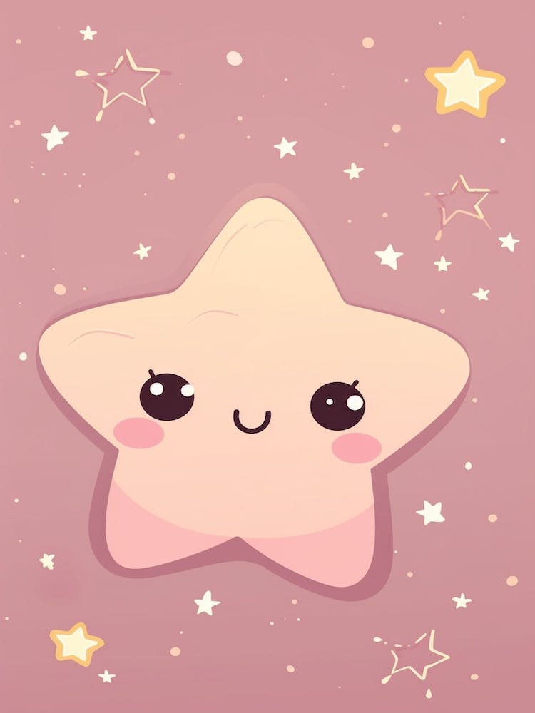 Étoiles Illustration Kawaii 2