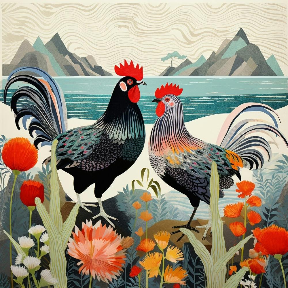 Bird In Nature Chicken 8