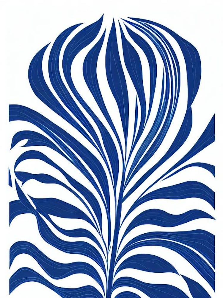 Bat Plant Stencil Style