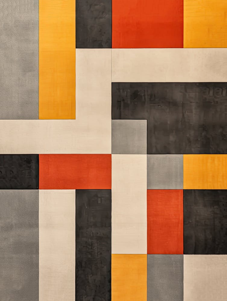 Modernist Matrix; Mid Century Geometric Exploration