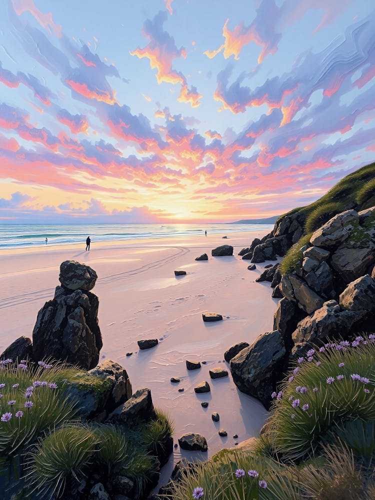 Sunset On The Beach 8