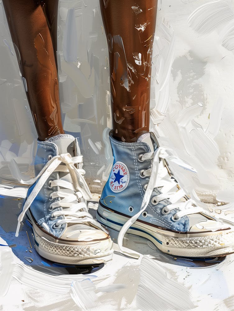 Baskets Bleues