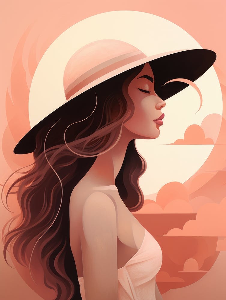 Girl In A Hat 3