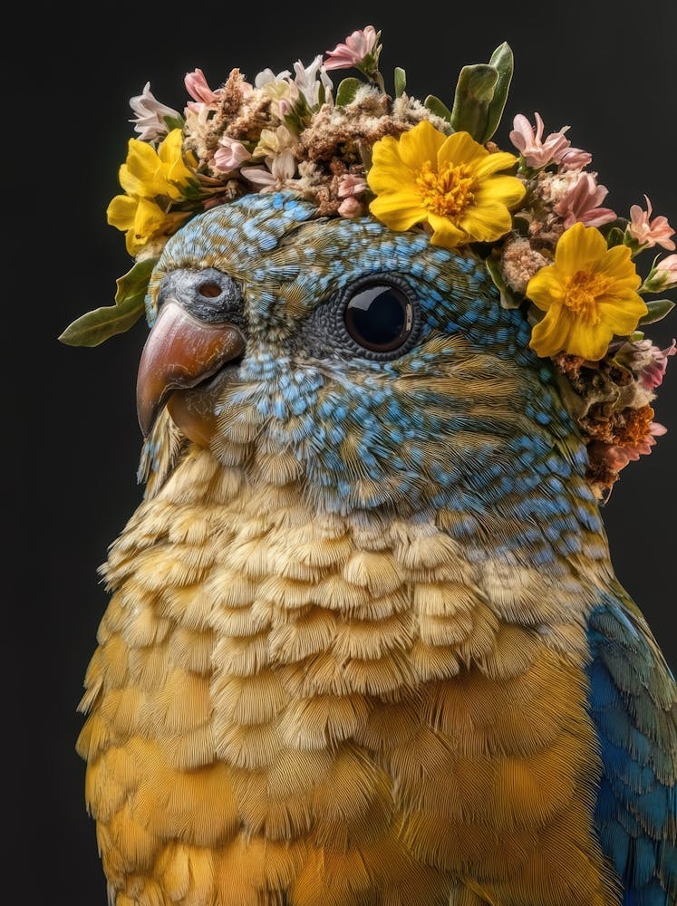 Cacatoès Bleu