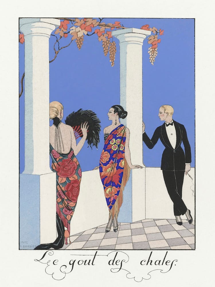 Le Gout Des Chales France Xxe Siècle (1923), George Barbier