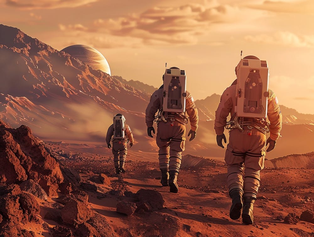 Ultra Realistic Photo, Conquest Of Mars