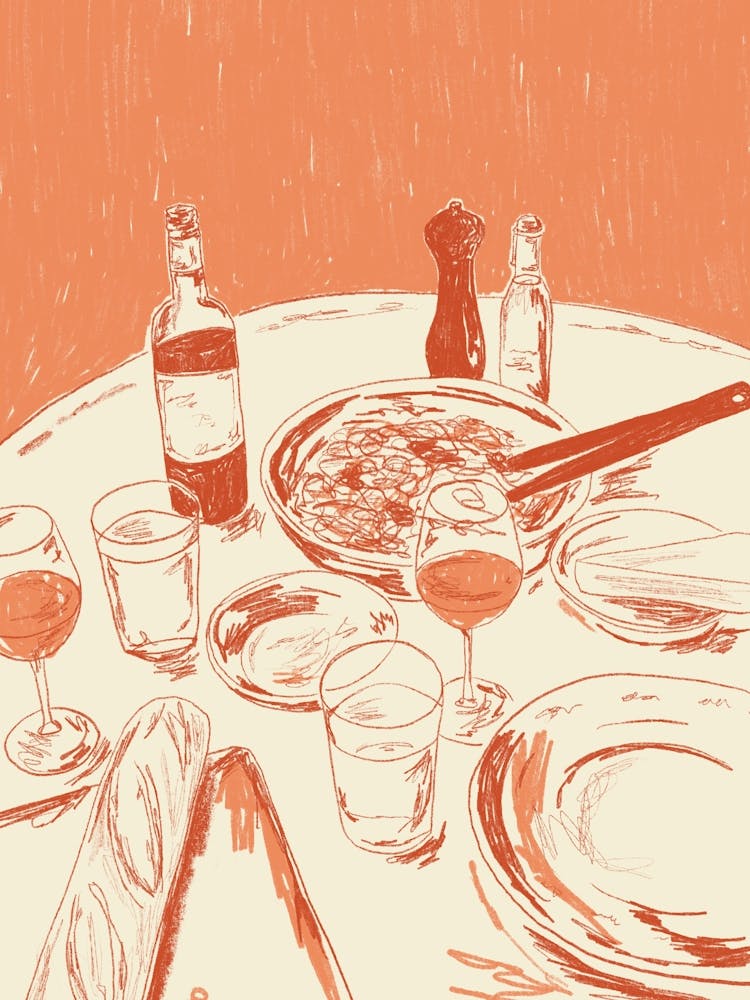 Pasta time - Orange
