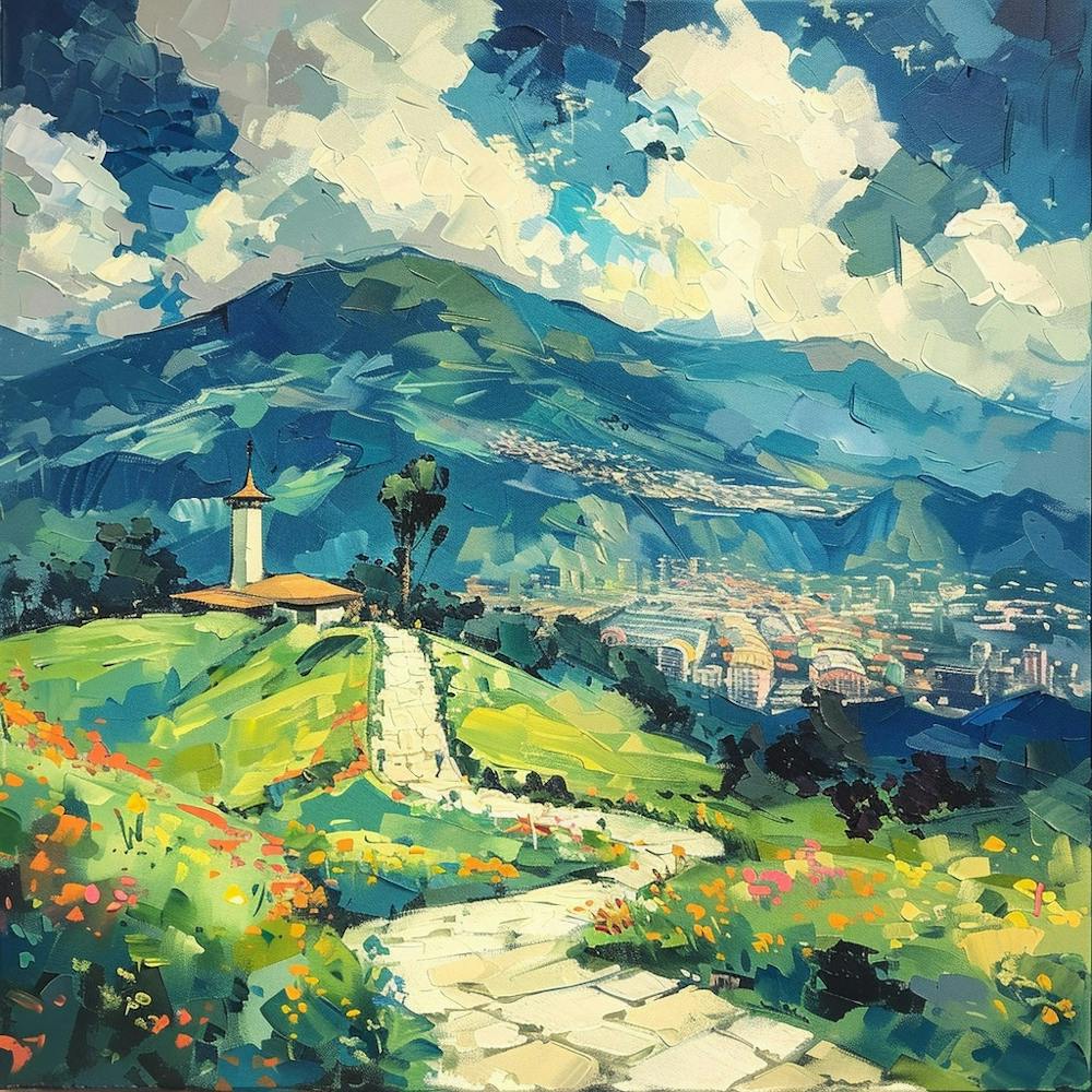 City In The Mountains