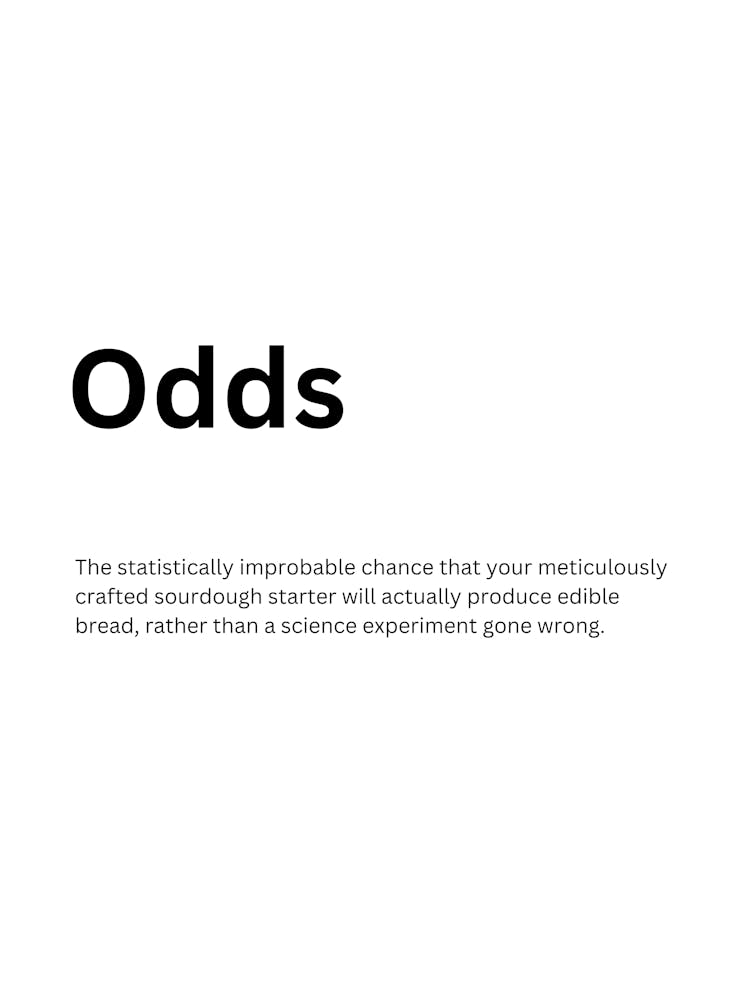 Odds Definition Meaning