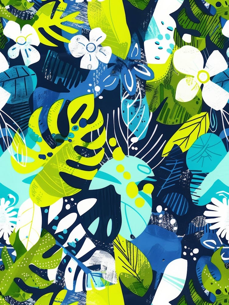 Tropical Leaves 196