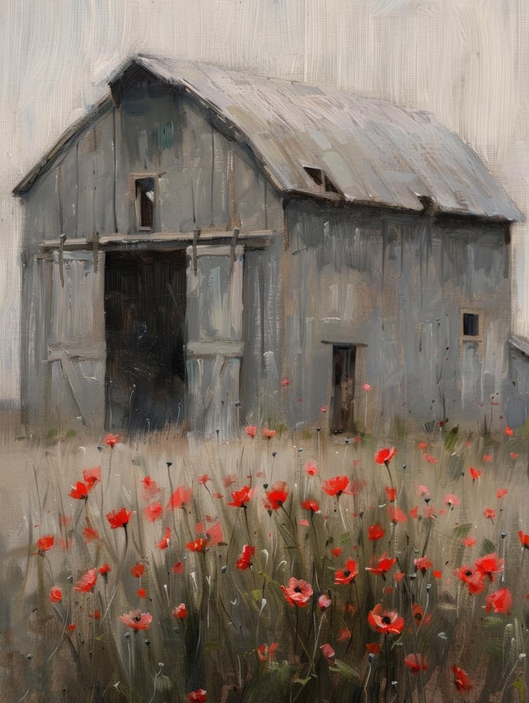 Poppies In The Barn 7