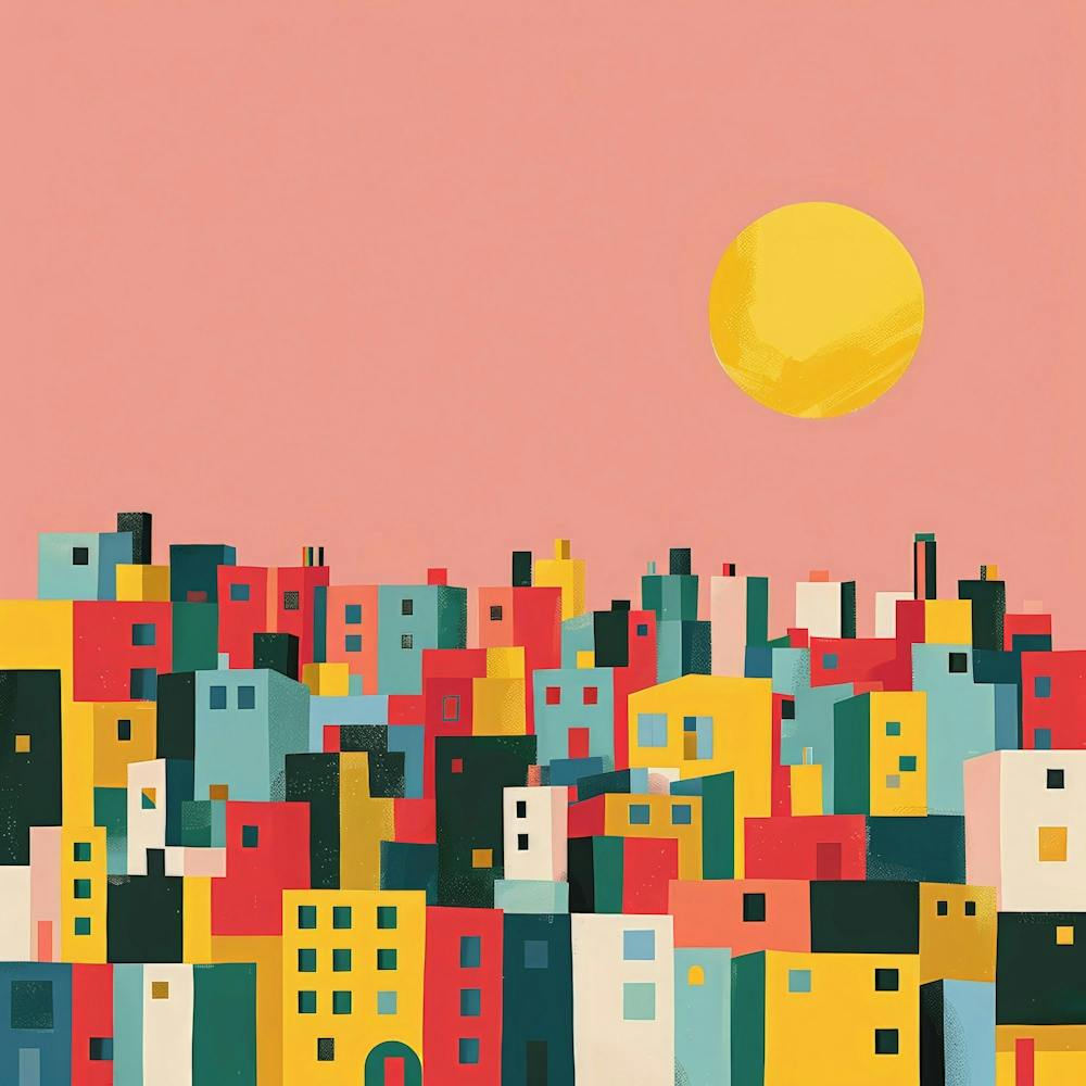 Cityscape Canvas Print 3