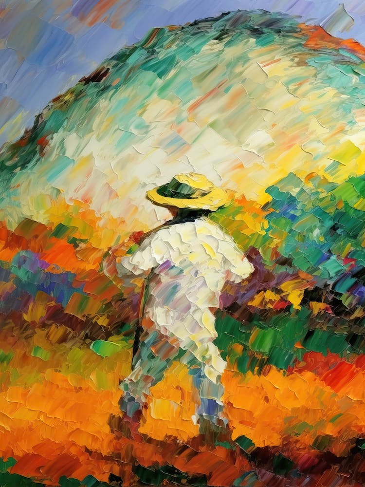 Baseball In The Style Of Monet 2