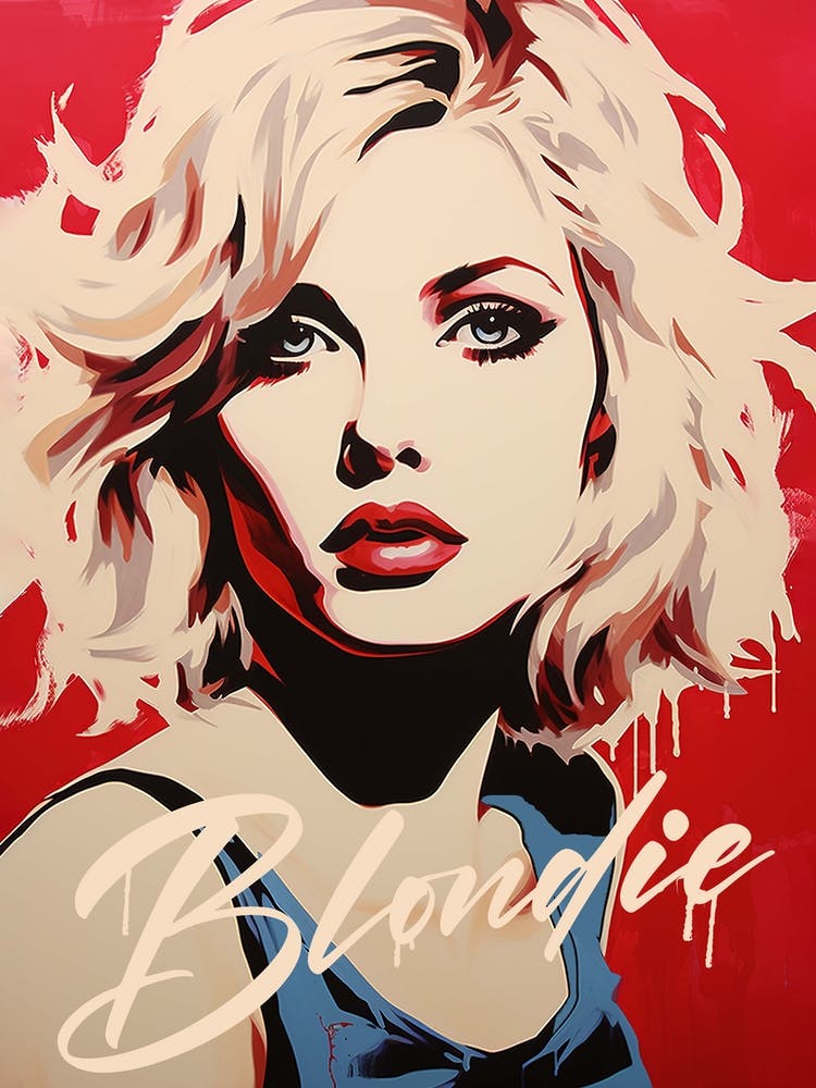 Blondie Pop Art